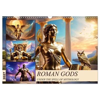 Roman Gods - under the spell of mythology (Wall Calendar 2027 DIN A3 landscape), CALVENDO 12 Month Wall Calendar