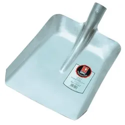 IDEAL Randschaufel SILVER Größe 5 340 x 270 mm Stahlblech ohne Stiel - 1070500