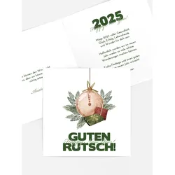 Neujahrskarten selbst gestalten mit Spruch und Fotos im Onlinedesigner bei Meine-Kartenmanufaktur.de