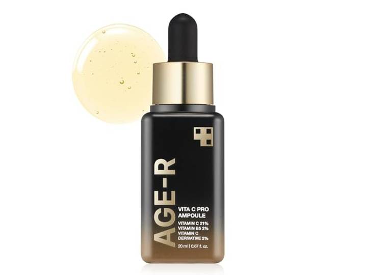 Medicube Age-R Vita C Pro Ampoule -Vitamin C Serum for Pigmentation, Uneven Skin Tone, and Hydration - Boost Absorption and Radiance by up to 780% with Age-R Booster Pro