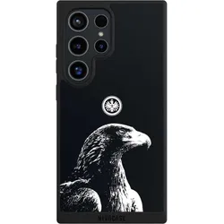Nivocase Handyhülle für Samsung Galaxy S24 Ultra Hülle NIVOpure Case Schwarz Eintracht Frankfurt (Samsung Galaxy S24 Ultra), Smartphone Hülle, Schwarz