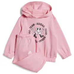 adidas Team Oversized Jogginganzug Baby - rosa - 62