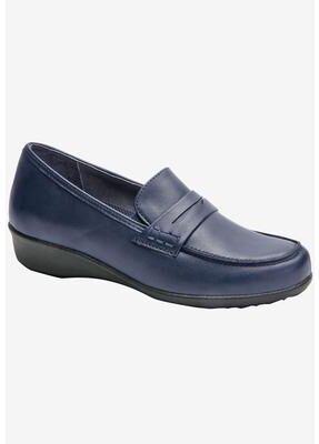 Women's Drew Berlin Flats by Drew in Navy (Size 10 M)