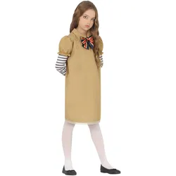 Metamorph Horrorpuppe Megan Mädchenkostüm (110, 116)
