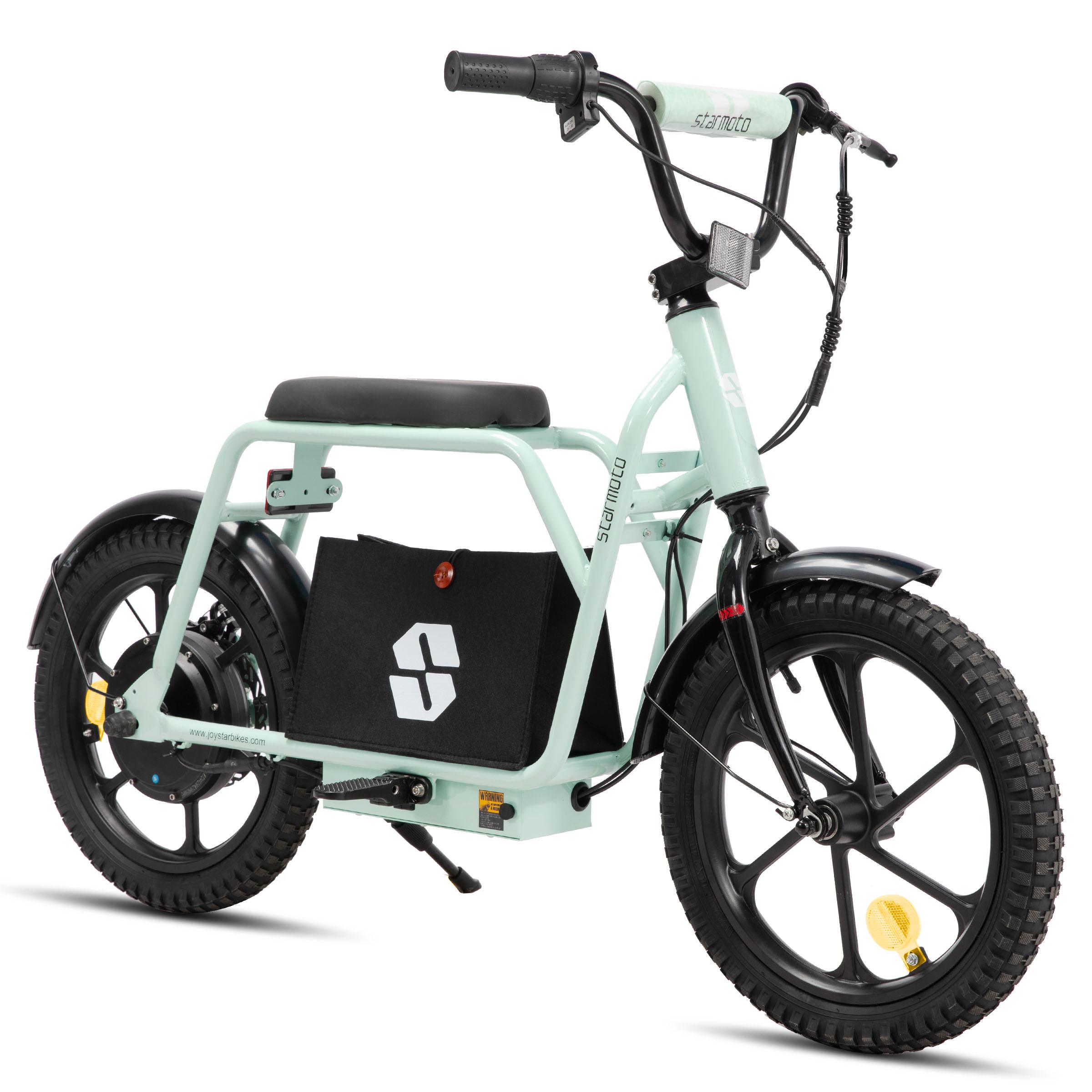Kinder-Elektromotorrad 16 Zoll 250 Watt Elektro-Kinderroller Kinder-E-Scooter Elektro Kindermotorrad Elektro-Laufrad für Kinder 6-10 Jahre in 6 Farben