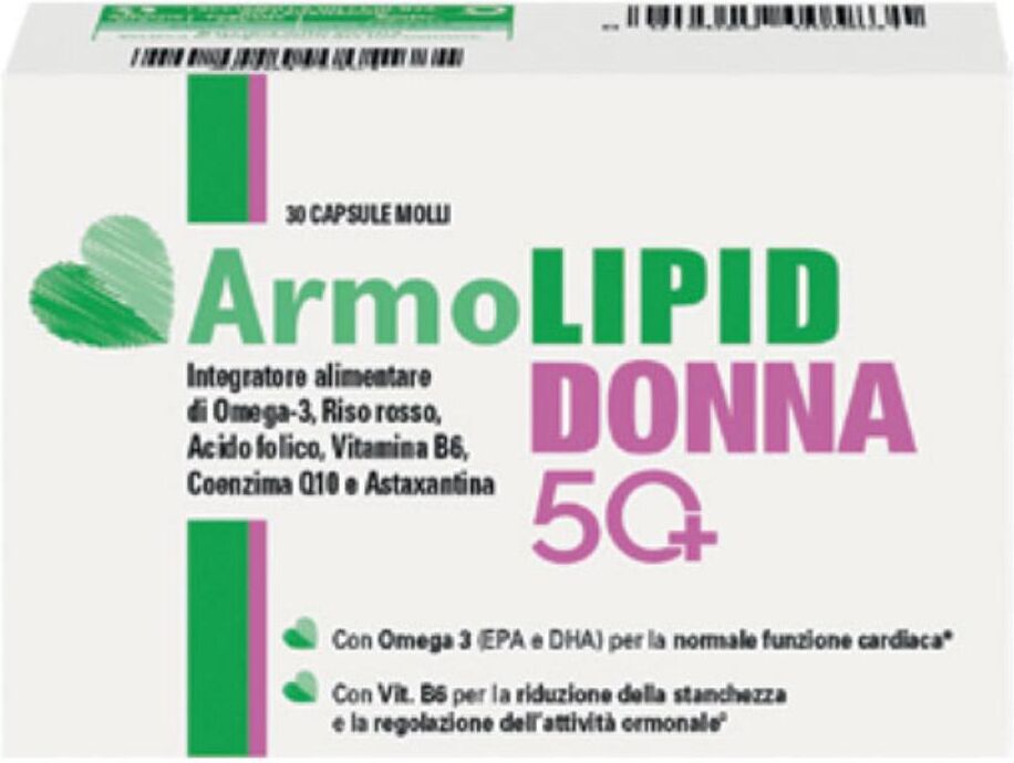 MEDA PHARMA SpA Armolipid Donna 50+, 30 Capsule Molli