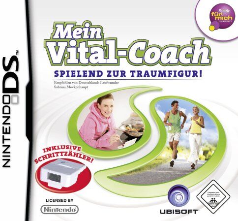 Ubisoft - Mein Vital-Coach - Spielend zur Traumfigur (inkl. Schrittzähler) - Preis vom 11.10.2026 03:10:56 h