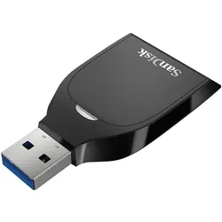 Sandisk QuickFlow SD Card USB-A Reader (USB 3.2), Speicherkartenlesegerät, Schwarz