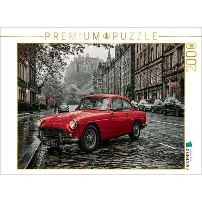 CALVENDO Puzzle Edinburgh, Geheimnisse am Morgen | 2000 Teile Lege-Größe 90x67cm Foto-Puzzle für glückliche Stunden, von , Calvendo Puzzle