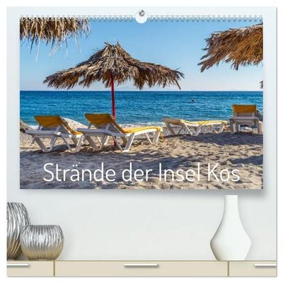Strände der Insel Kos (hochwertiger Premium Wandkalender 2026 DIN A2 quer), Kunstdruck in Hochglanz