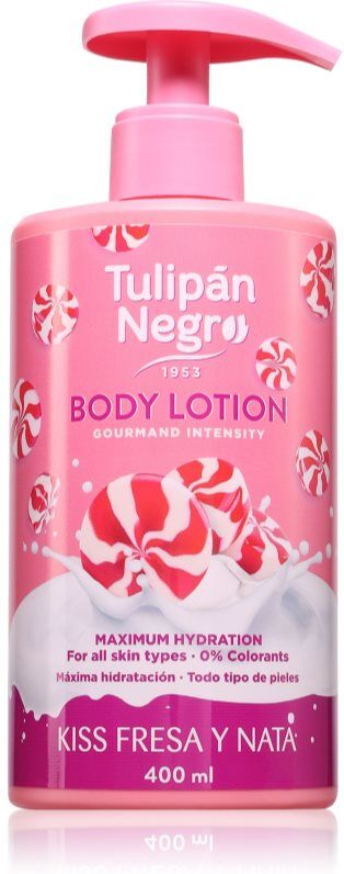 Tulipán Negro Fresa lait corporel 400 ml