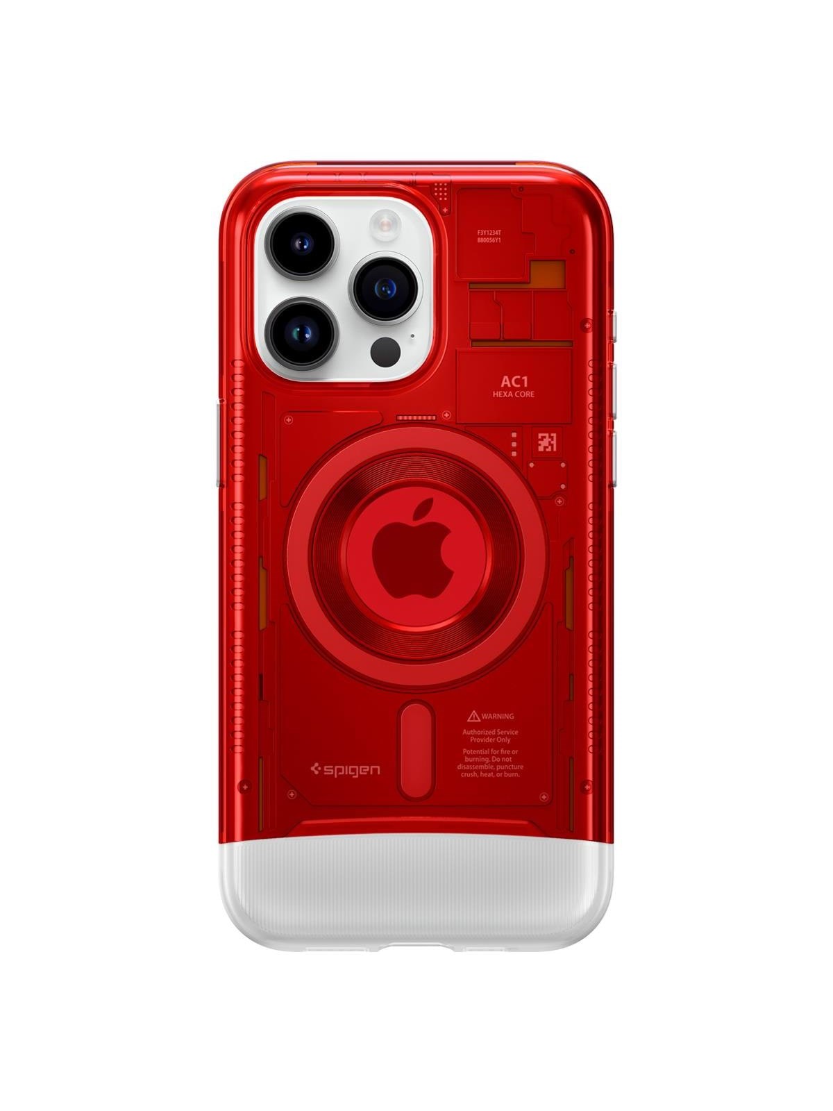 Spigen Classic C1 MagSafe - ruby - iPhone 15 Pro Max