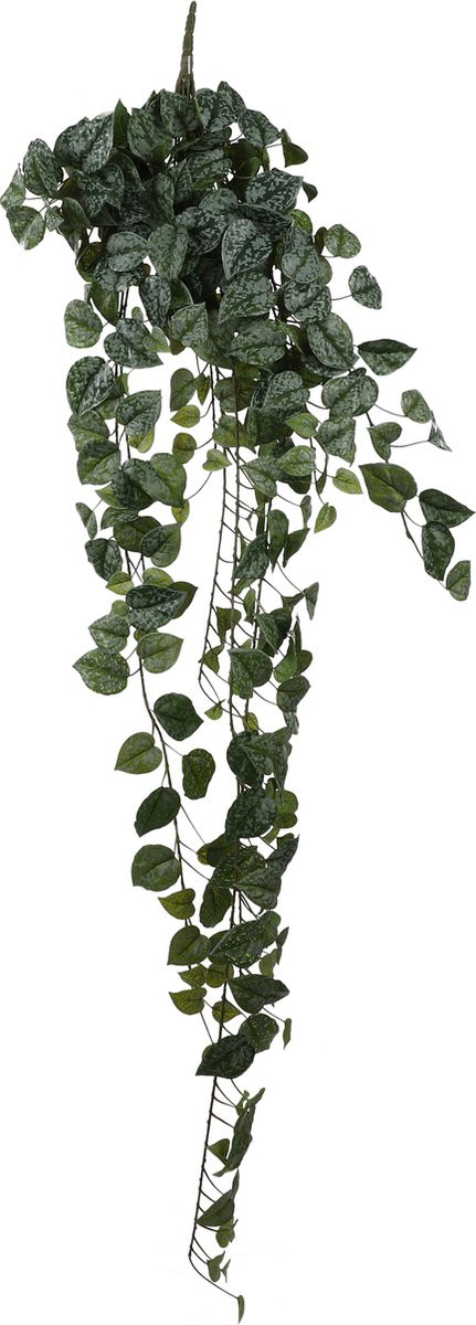 Mica Decorations Scindapsus Kunst Hangplant - Groen - Hoogte: 129 cm