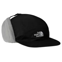 The North Face Unisex Yumiori Trapper-Mütze - L/XL - TNF BLACK/SMOKED PEARL