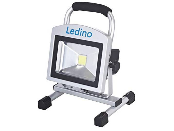 Ledino 11140206002111 20 W LED schwarz, silber – Projektoren Projektor (20 W, LED, schwarz, silber, kaltweiß, 6500 K, 1360 LM)