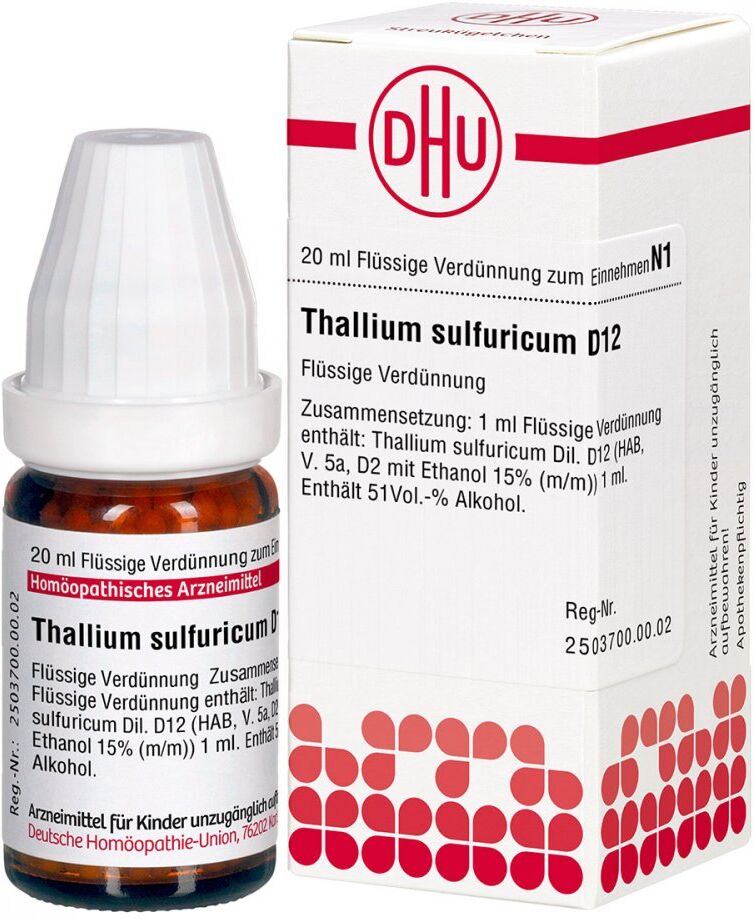 DHU Thallium Sulf. D12 Dilution