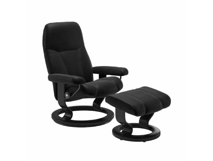 Stressless Consul Sessel Classic wahlweise mit Hocker - Leder Ba