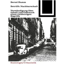 Betrifft: Nachbarschaft, Fachbücher von Bernd Hamm