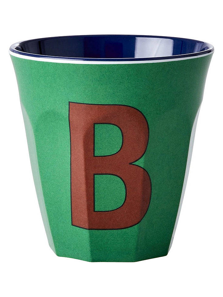 Rice Becher "Letter B" in Grün - 250 ml - onesize
