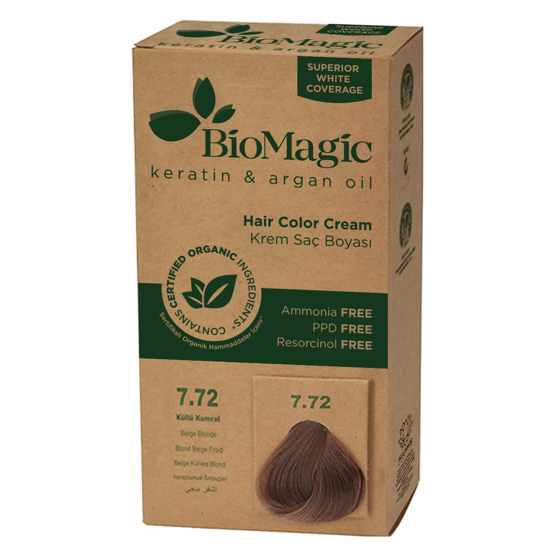 Biomagic Haarfarbe Beige Blond (7,72) 250 g - Biomagisch (7,72 Beige Blond) (37731471)
