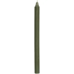 IB Laursen Rustikale Stabkerze 29 cm | Ø 2,2 cm, Höhe 29, Ø 2,2 cm, waldgrün