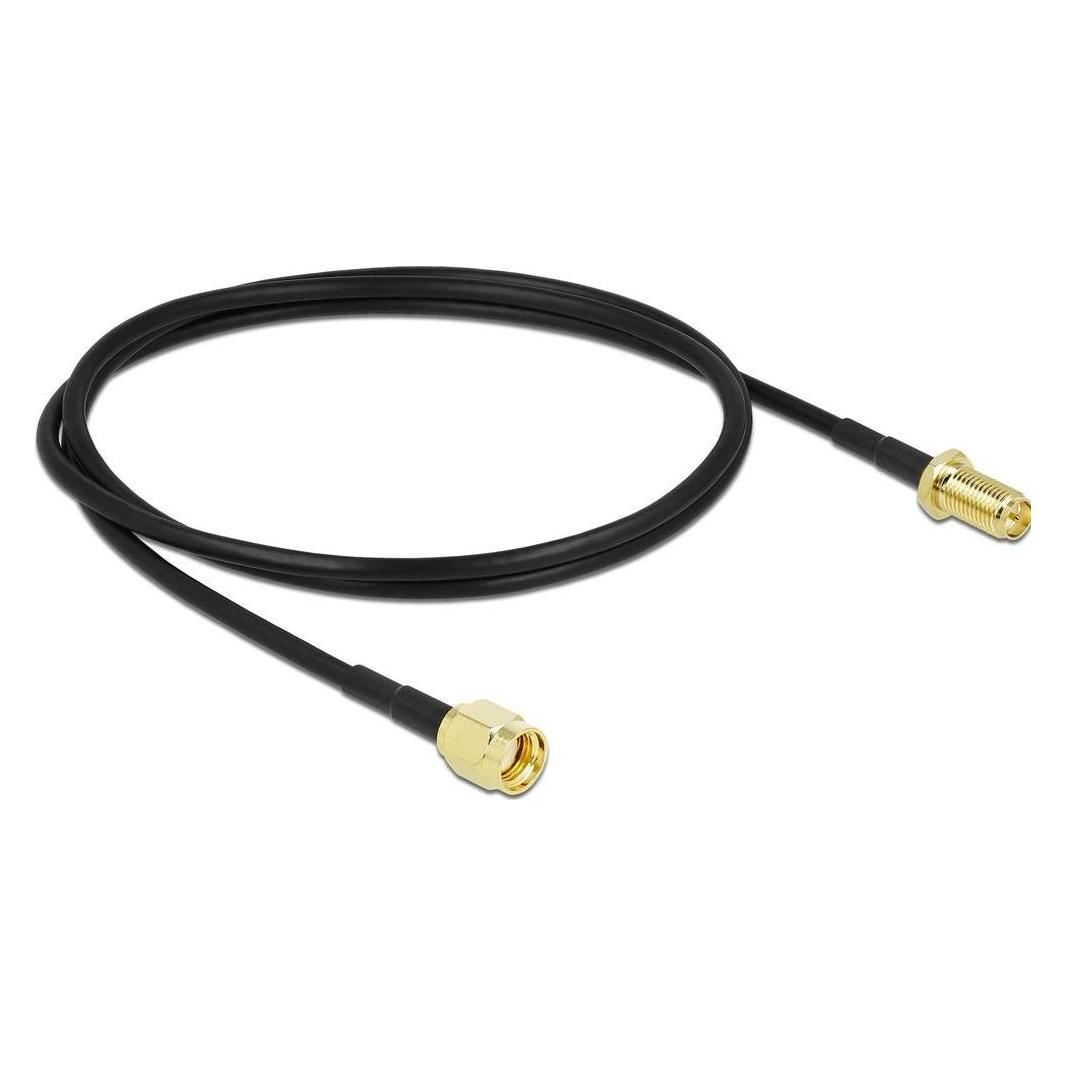 Delock RP-SMA-RP-SMA, LMR/CFD100 (90443)