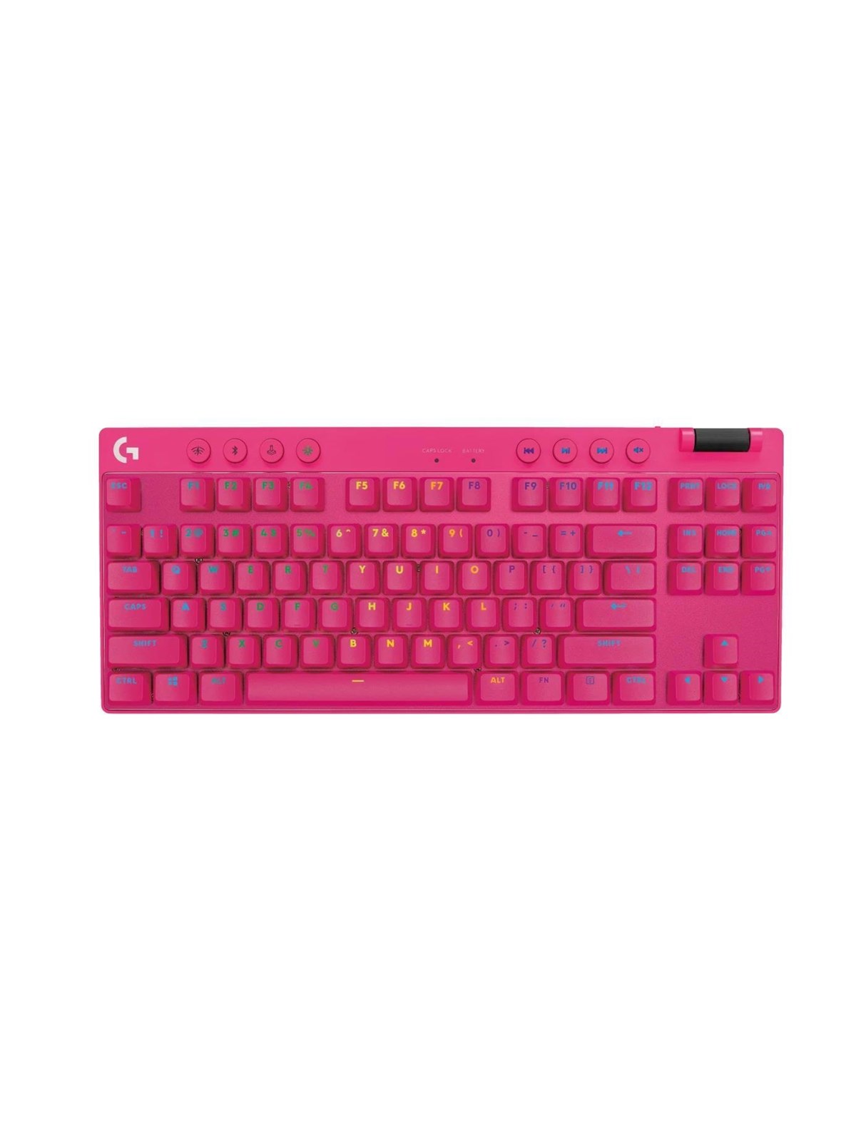 Logitech G PRO X TKL - Logitech GX Brown (Tactile) - Tactile - Gaming Tastatur (TKL) - 80% - Englisch (US) - Pink