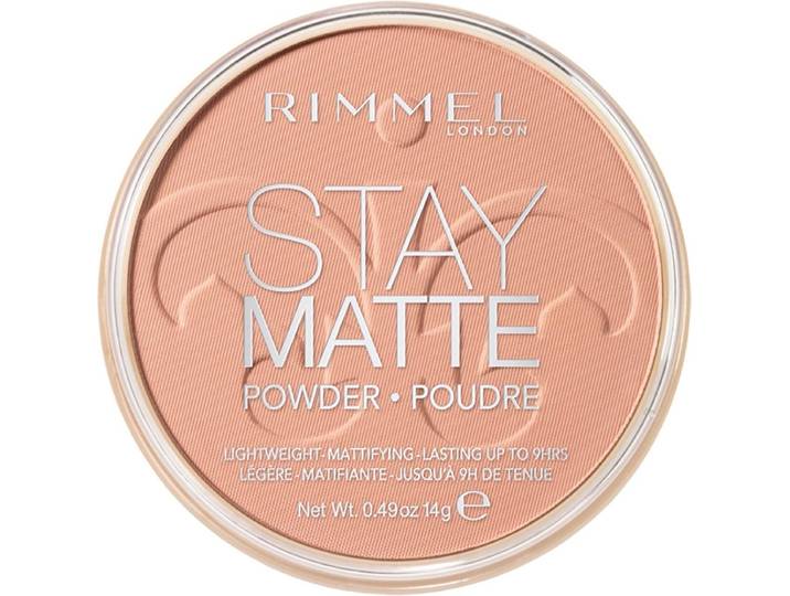 Rimmel London Stay Matte Pressed Powder - 008 Cashmere - Natuurlijke matte finish