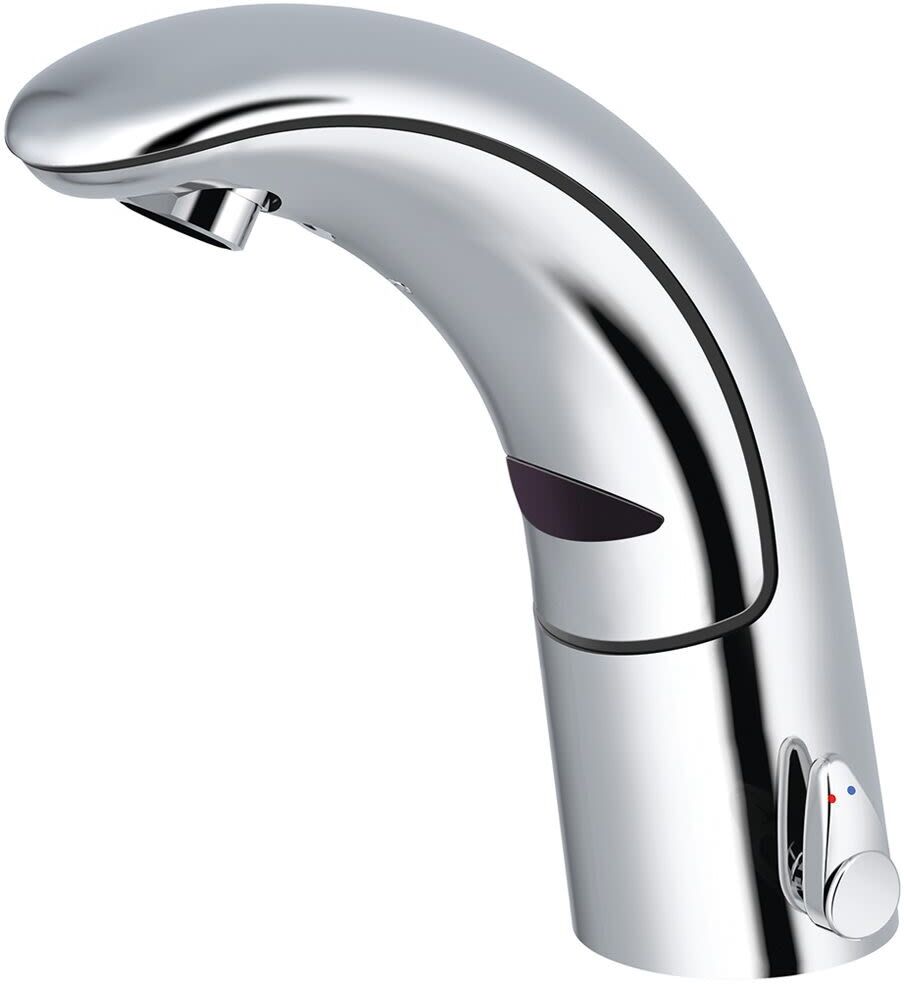 KWC TRONIC automatic washbasin mixer mains operation, without drain K.12.JK.52.000N23