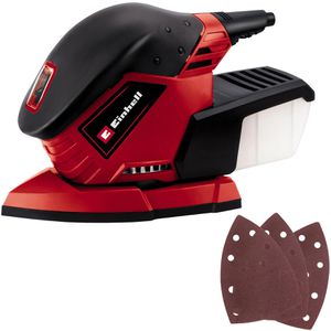Einhell Schwingschleifer TE-OS 1320, 4460560, 130 W, 150 x 150 x 100mm, mit Klettverschluss