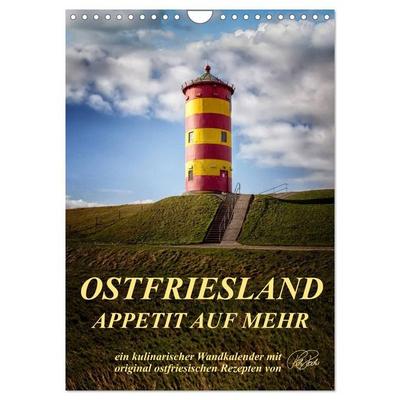 Ostfriesland - Appetit auf mehr / Geburtstagskalender (Wandkalender 2027 DIN A4 hoch), CALVENDO Monatskalender