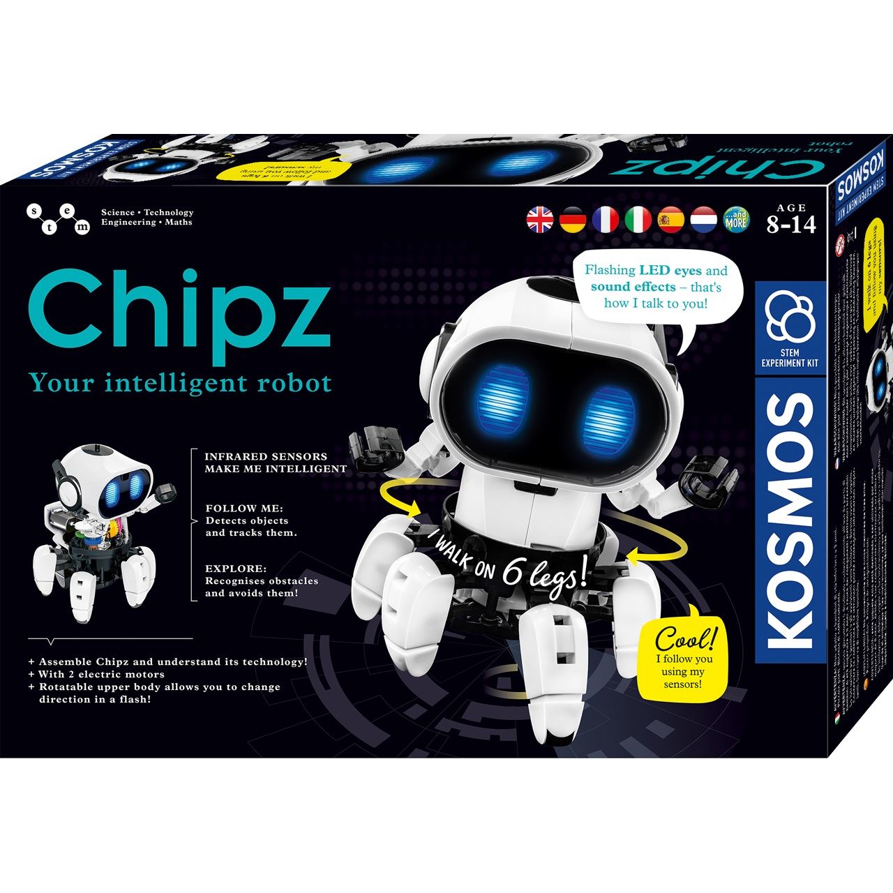 Kosmos Chipz 12L (mehrsprachige Version)