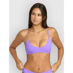 Volcom Simply Seamless Crop Bikini Top purple passion Gr. M