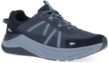 Women's Poppy Laceup Sneaker by Dansko in Navy (Size 37 M)