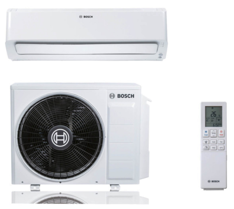 Bosch Single-Split-Klimagerät CLC8001i-Set 25 E Außen- und Inneneinheit, 2,5 kW
