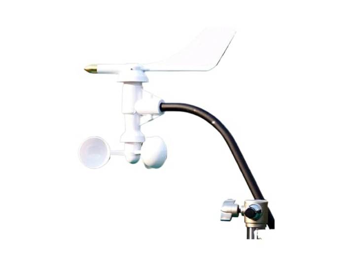 Drei Tassen Windgeschwindigkeitssensor Messgerät Zubehör Aluminiumlegierung(Whitewind sensor modbus rs485)