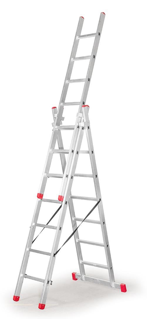 Faraone Drieledige Ladder, 3x7 Treden, Model Ak225.3