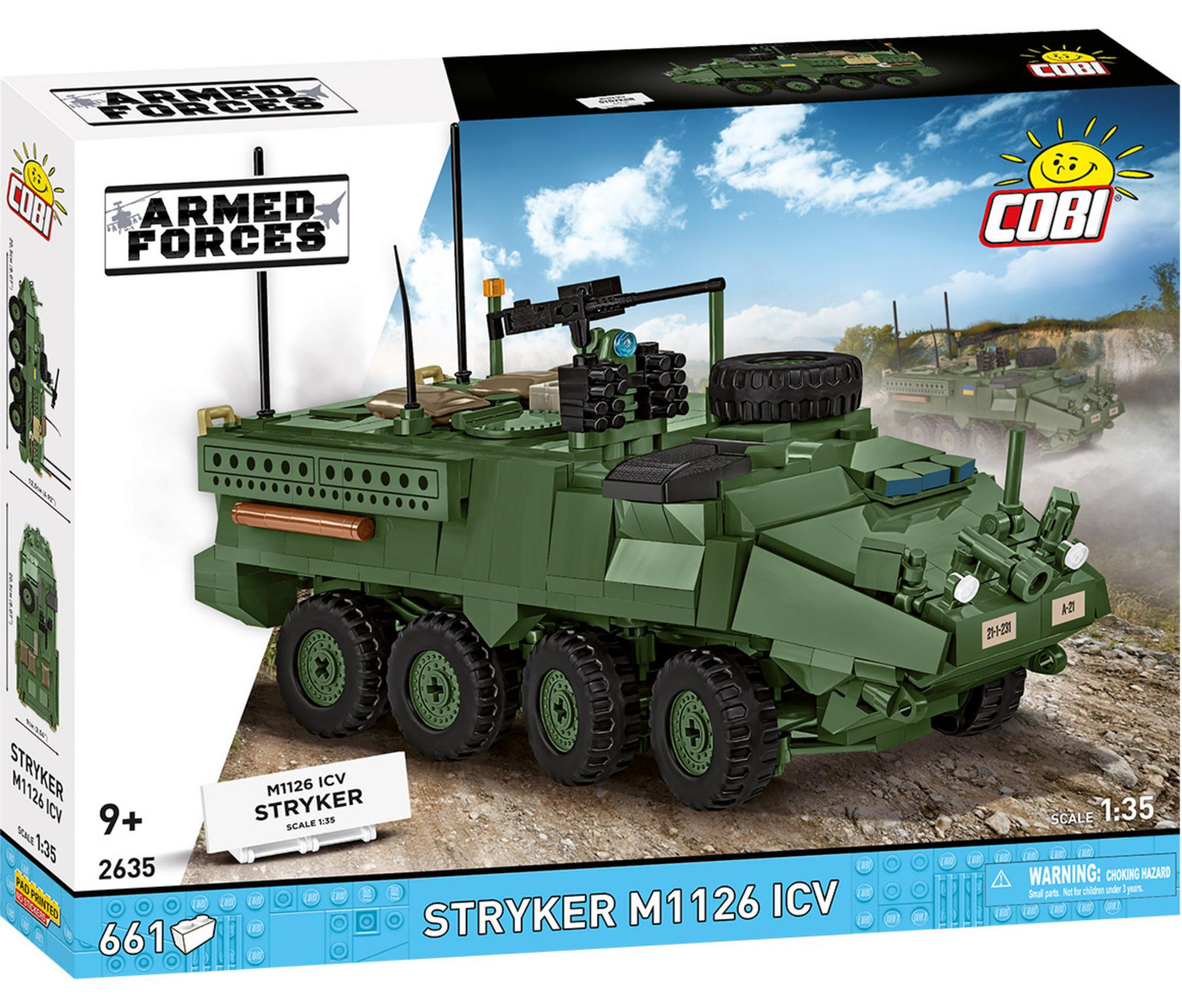 Cobi Stryker M1126 ICV schaal 1:35