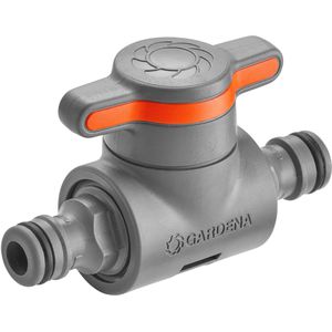 Gardena Regulierstop Regulierventil, 18266-20, zur Regulierung und Absperrung, 1/2 Zoll, 5/8 Zoll, 3/4 Zoll