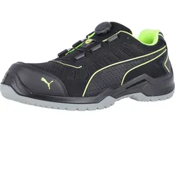 Sicherheitshalbschuhe S1P "FUSE TC GREEN DISC LOW" - 43 - schwarz