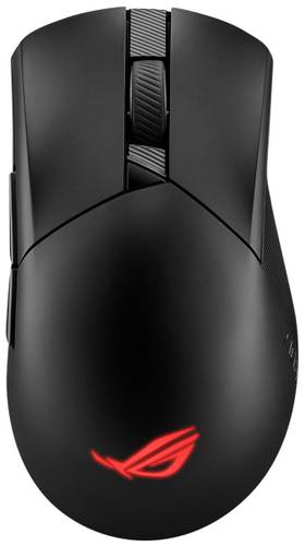 Asus ROG Gladius III Wireless AimPoint Gaming-Maus Funk, Bluetooth, USB Optisch Schwarz 6 Tasten 36000 dpi Beleuchtet