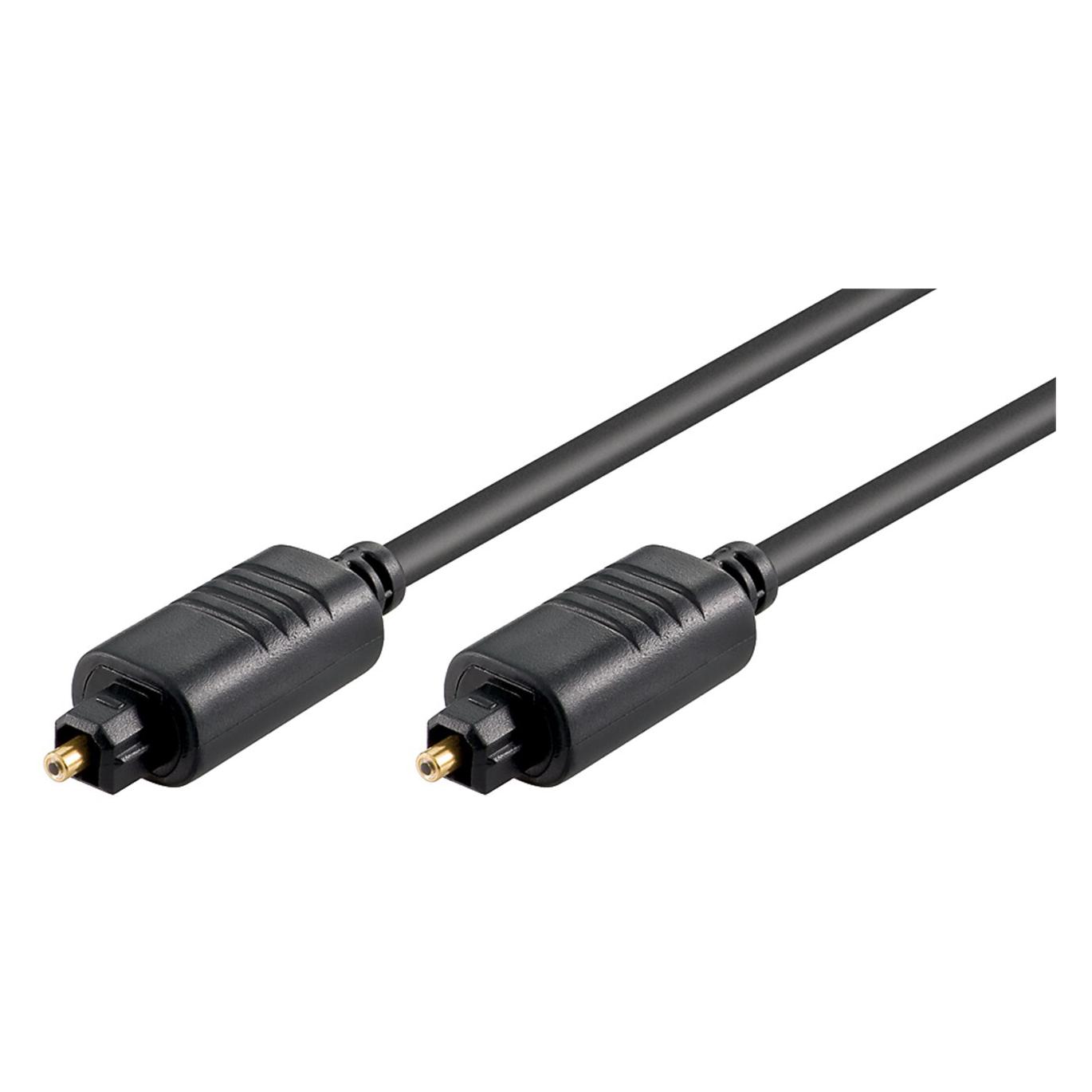 Goobay Lichtwellenleiterkabel (0.50 m, Toslink Kabel) (50564)