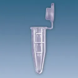 PP-Reaktionsgefäße 1,5 ml m. anhängendem PP-Stopfen, violett (500 Stck.)