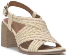 Lucky Brand Sasina Heel - Women's Accessories Shoes High Heels in Natural, Size 10