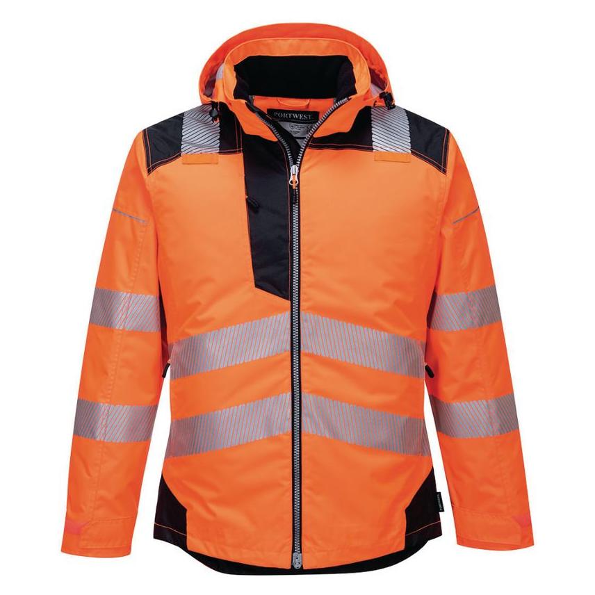 Portwest Warnschutz-Regenjacke (M) (34389160)