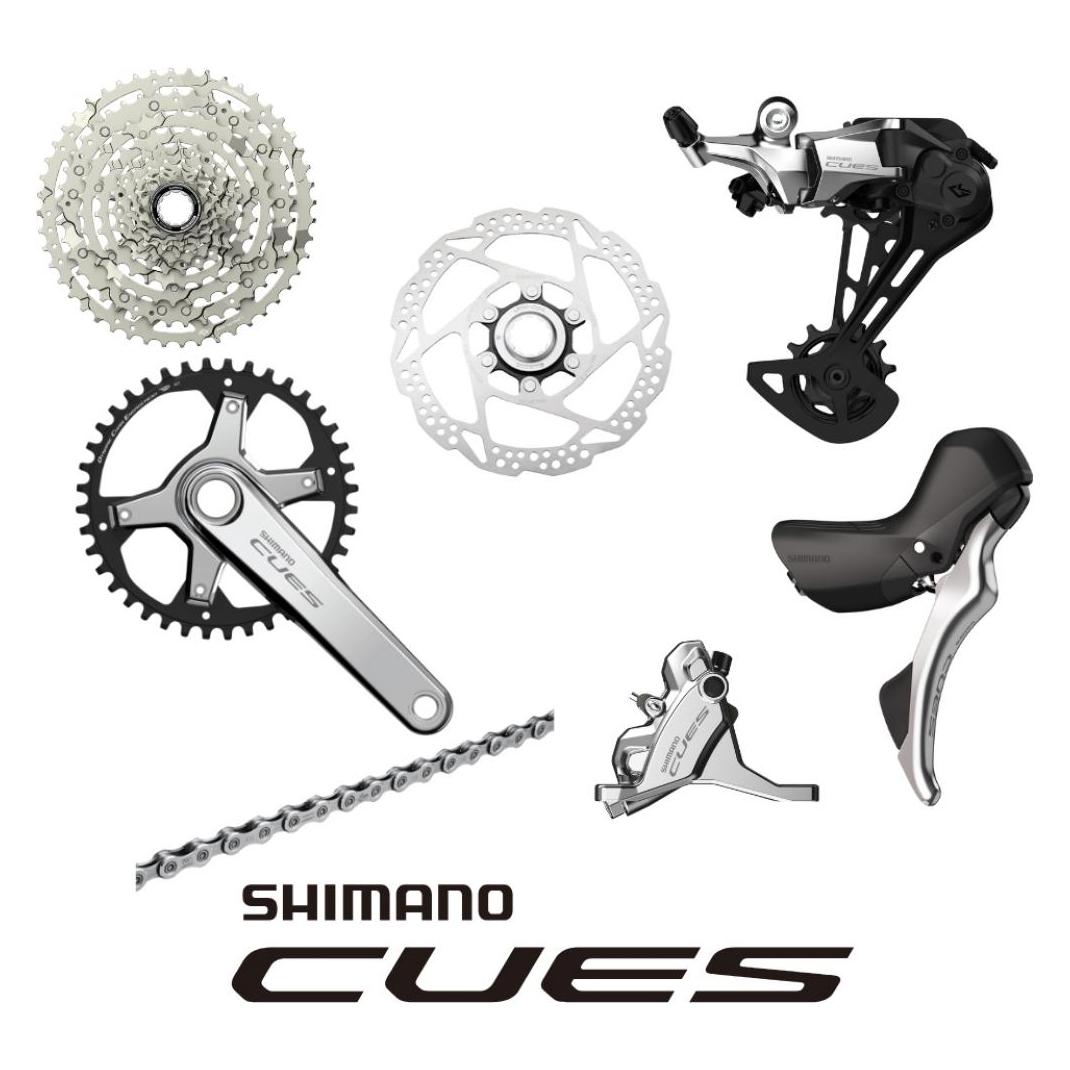 Shimano CUES U6000 Gruppe 1x10 "Polished Silver Edition" (66448069)