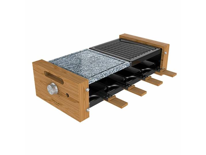 Raclette et grill 8400\, modèle Wood Mixgrill