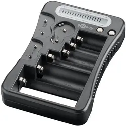 Goobay LCD-Batterietester, Batterie Zubehör, Schwarz