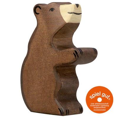 Braunbär, klein, sitzend