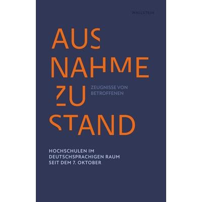 Ausnahmezustand, Taschenbuch von , Wallstein Verlag, 978-3-8353-6192-8